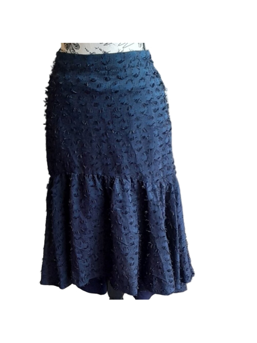 Maeve Miranda Textured Midi Skirt